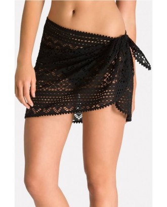 Crochet Hollow Out Beautiful Beach Sarong Cover Up